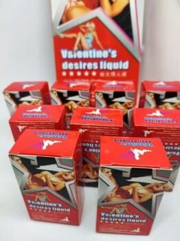Возбуждающие капли Валентин / Valentine`s desires liquid 9 шт в упаковке / Возбуждающие капли для женщин Виагра для женщин Афродизиак